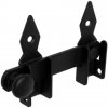 DOMAX WOGO 120 Závora záhradná 120x20 mm čierna