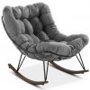 Hojdacie kreslo SWING Chair G1146 s mäkkým vankúšom