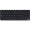 RAPOO Klávesnice E2810M, Bezdrátová 2.4GHz, Bluetooth, CZ/SK, černá 6940056131324