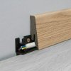 LOGOCLIC Aquaprotect Soklová lišta, 2600 × 58 × 18 mm, HDF, Soft Oak, EX 4274SLH-ORCA