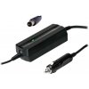TRX Akyga napájací adaptér do auta/ 19,5V/ 3,34A/ 65W/ 7,4x5,0mm + pin/ pre notebooky Dell/ HP/ Compaq