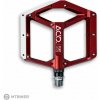 ACID Flat A1-CB platformové pedále, červená