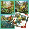 Trefl: Dinosauri puzzle 3-v-1