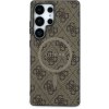 Guess PU Leather 4G Colored Ring MagSafe Zadní Kryt pro Samsung Galaxy S25 Ultra Brown GUHMS25LG4GFRW (GUHMS25LG4GFRW)