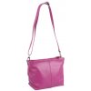 NovaKabelka.sk Batilda Fuxia kožená talianska crossbody kabelka ružová