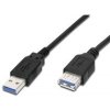 PremiumCord Prodlužovací kabel USB 3.0 Super-speed 5Gbps A-A, MF, 9pin, 1m ku3paa1bk