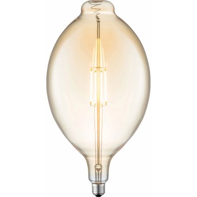 Just Light. Filam. LED žiarovka E27, 420lm, 2700K, 4W, jan. sklo, pr. 18 cm