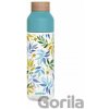 Quokka ICE PLASTOVÁ FĽAŠA WATERCOLOR LEAVES 840 ML