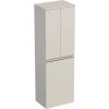 Vysoká skrinka do kúpeľne Intedoor TRENTA kašmírová lesklá 50 x 161,8 x 35 cm TRE SV 50 2D K B A3026