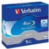 VERBATIM BD-R 25GB JEWEL 6X 5KS