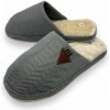Pánske domáce papuče sivá