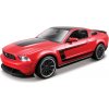 Maisto Ford Mustang Boss 302 červená 1/24 KIT