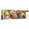Trefl Panoramatické puzzle Sladkosti 1000 dielikov