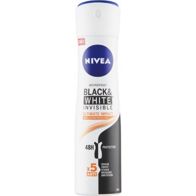 Nivea antiperspirant Black & White Invisible Ultimate Impact 150 ml