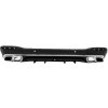 KITT Rear Diffuser with Exhaust Muffler Tips suitable for Mercedes GLE W167 SUV V167 Sport Line (2019-Up) GLE 63 Design