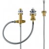Hansgrohe 13439180 základná sada pre trojotvorové vaňové batérie, miešadlo s pákou HG 13439180