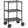 Muuto Servírovací stolík Flow 3-Layer, blue-grey