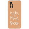 Picasee silikonový průhledný obal pro Xiaomi Redmi 10 (2022) - Boss Mama