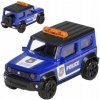 MAJORETTE SOS ZÁCHRANNÉ VOZIDLO AUTO POLICAJNÉ SUV SUZUKI