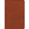 KJV Large Print Compact Reference Bible, Burnt Sienna Leathertouch