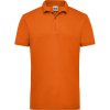 James & Nicholson Polokošile JN 830, krátký rukáv, pánská COT02083023513-orange 3XL Oranžová