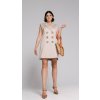 Benedict Harper Dress Lea Beige M/L