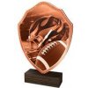 Poháry Bauer Drevená plaketa TFRW024 | Americký futbal