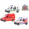 Auto záchranárske 3druhy/1:32 12cm - hasičské auto -