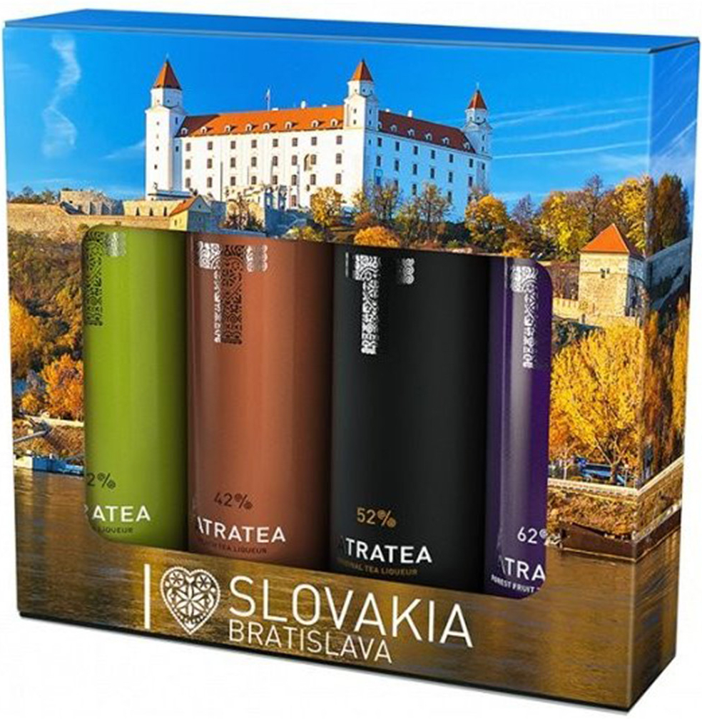 Tatratea Miniset Slovakia 47% 0,16 l (set)