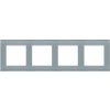 Rámček 4-násobný Nature matné sklo/sivá SIMON55 (Simon)