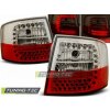 Tuning-tec Zadné LED svetlá ČERVENÉ BIELE pasuje na AUDI A6 05.97-05.04 AVANT