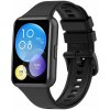 eses Silikónový remienok pre Huawei watch fit 2 - Čierny