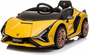Eljet Detské elektrické auto Lamborghini Sian žltá