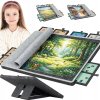 Malatec 21650 Triediaca podložka na puzzle so 4 zásuvkami 89 x 69 x 3,5 cm drevo