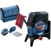 Kombinovaný laser Bosch GCL 2-50 C s 4x batériou (AA) a súpravou príslušenstva 10607