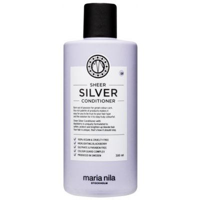 Maria Nila Hydratačný kondicionér neutralizujúce žlté tóny vlasov Sheer Silver (Conditioner) 100 ml