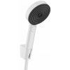Hansgrohe Pulsify Select - Set sprchovej hlavice, 3 prúdy, držiaku a hadice 125 cm, matná biela - 24302700