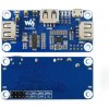 Waveshare PoE Ethernet/USB HUB HAT pre Raspberry Pi Zero, 1x RJ45, 3x USB