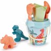 Vedro set Dino Bucket 17 cm Écoiffier 2 formičky zvieratká dinosaury 6 ks od 18 mes