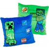 Vankúš Minecraft Creeper & Zombie, obojstranný