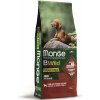 Monge BWild Grain Free All Breeds Adult suché krmivo pre psov - jahňacie, zemiaky, hrášok 12 kg