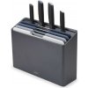 Joseph Joseph Dosky a nože so stojanom Folio Plus, grey / blue