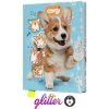 JUNIOR DBL36-2509 Corgi, pamätník so zámkom, 14x18cm, 80 listov