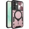 Techsuit CamGuard Pro puzdro pre Samsung Galaxy S25 Plus – ružovo‑zlaté (Rose Gold)