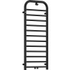 Deante Silia, kúpeľňový radiátor 500x1210 mm, 458W, čierna matná, DEA-AGI_NG41