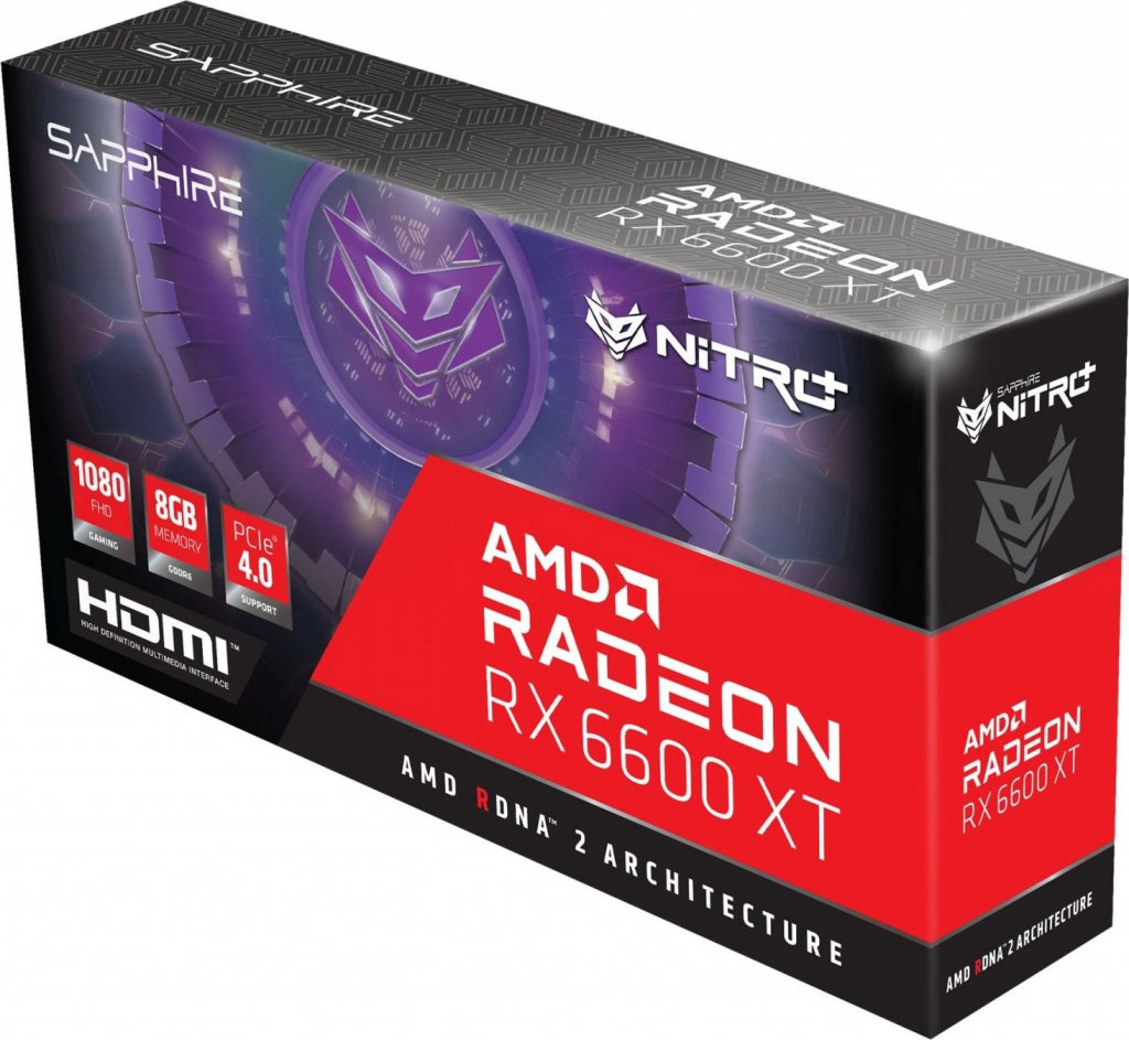 Sapphire Radeon RX 6600 XT NITRO+ 8GB GDDR6 11309-01-20G