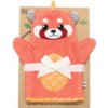 Zoocchini žinka na umývanie bábätka Panda červená