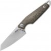 MKM MAKRO 2 Green canvas Micarta BÖHLER M390 - MOD. SHEEPSFOOT MK MA02-GC