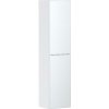 Hansgrohe Xevolos E - Vysoká skrinka 40x176x36 cm, 2 dvierka, pánty vľavo, matná biela/metalická biela 54218320