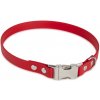 Firedog BioThane obojok Clip 19 mm 48 cm červený